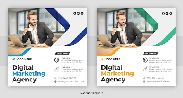 Agenzia di marketing digitale post design per i social media
