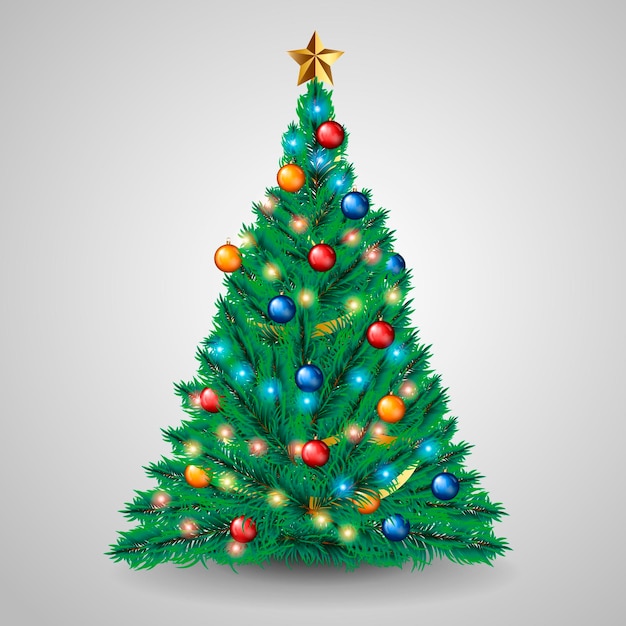 Albero di Natale realistico