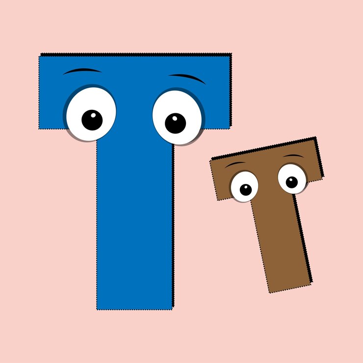 Vettore alfabeto fullcolor con occhi personaggio dei cartoni animati cute abc design per la copertina del libro poster
