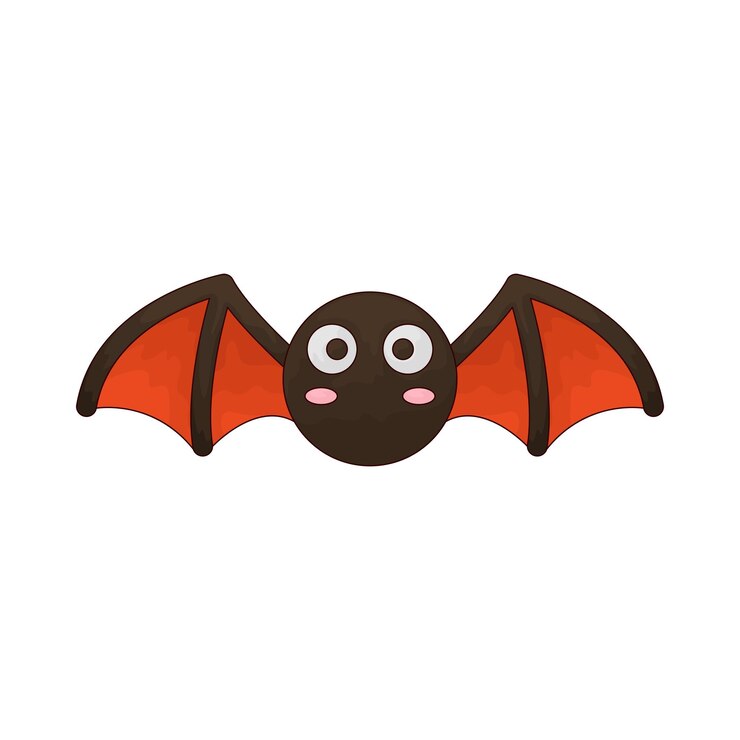 Vettore animale di peluche di pipistrello