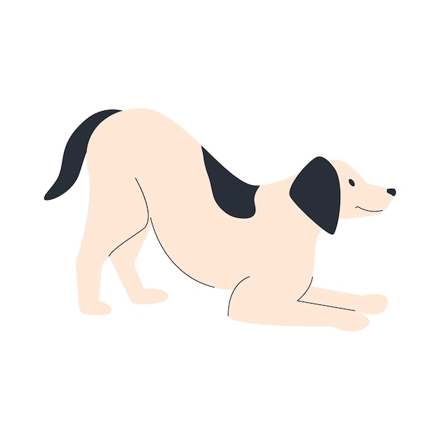 animato cucciolo animale carino cane dachshund scarabocchi