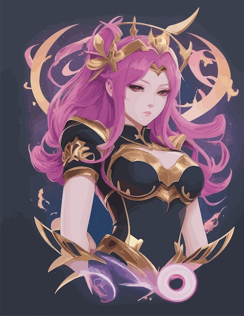 anime ragazza bella principessa ophiuchus