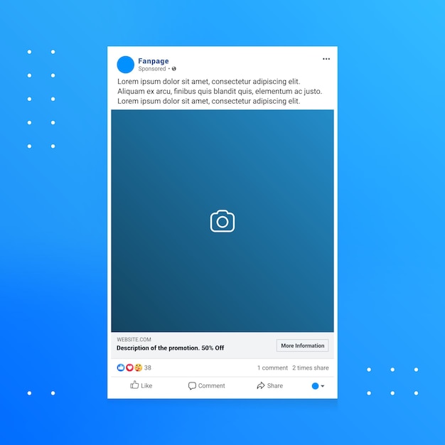 Annunci sui social media