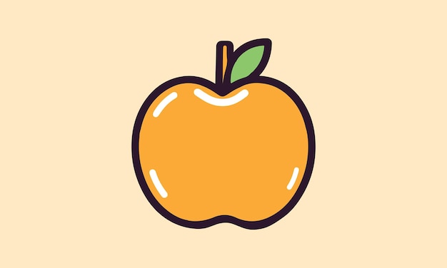 Apple logo frutta cibo sano logo design