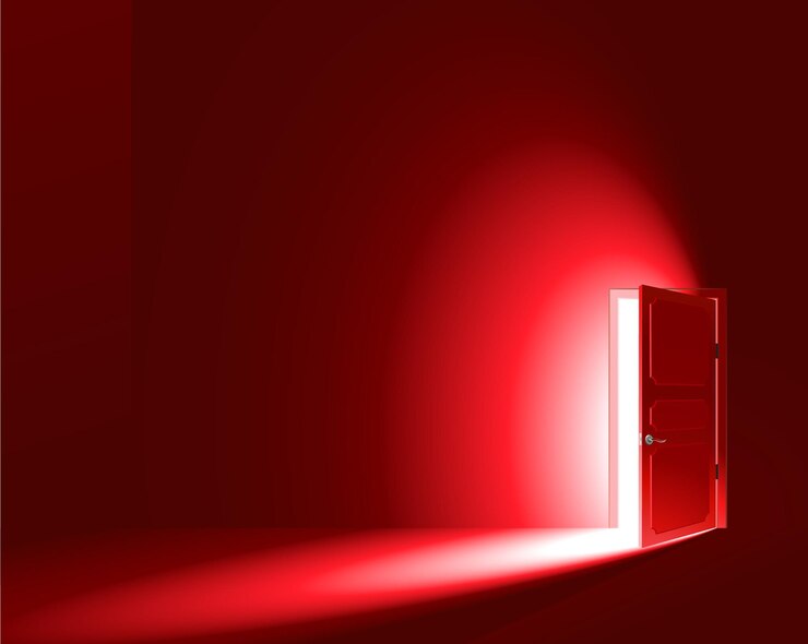 Aprire la porta Simbolo di nuove opportunità di carriera imprese e iniziative