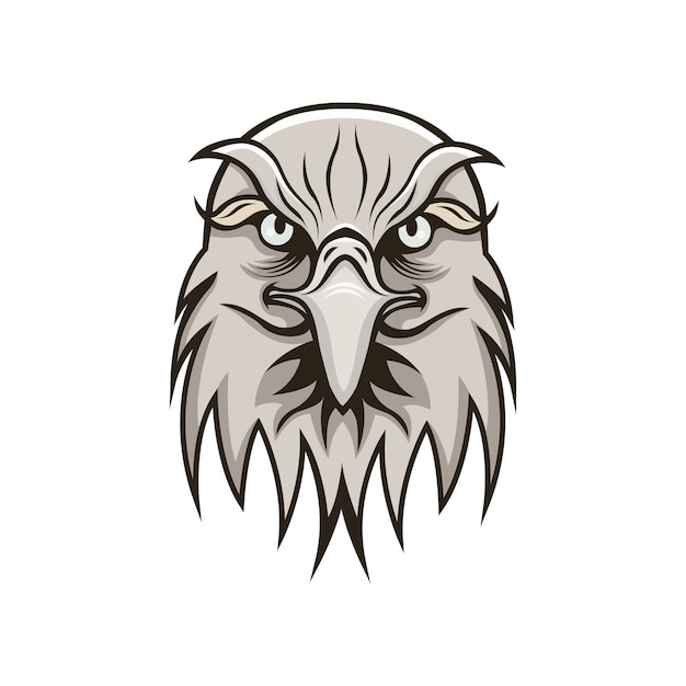 Aquila logo mascotte design sportivo