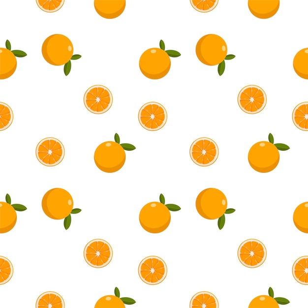 arancia di frutta colorata senza soluzione di continuità