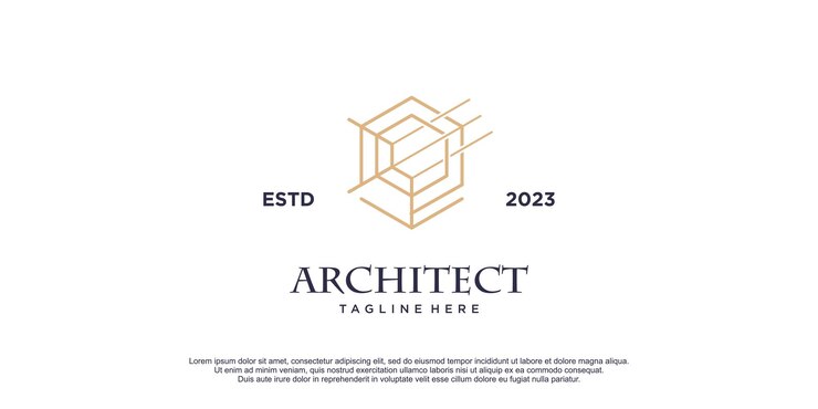 Architec logo design icona illustrazione vettoriale
