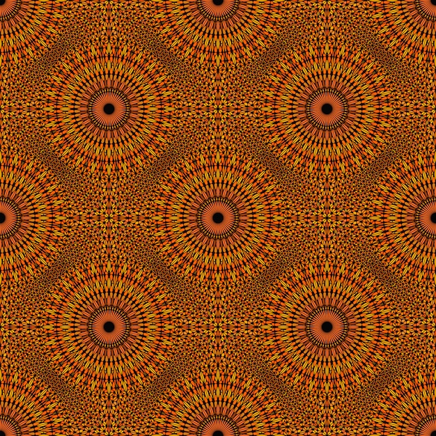 Arte astratta orientale del fondo del modello della mandala