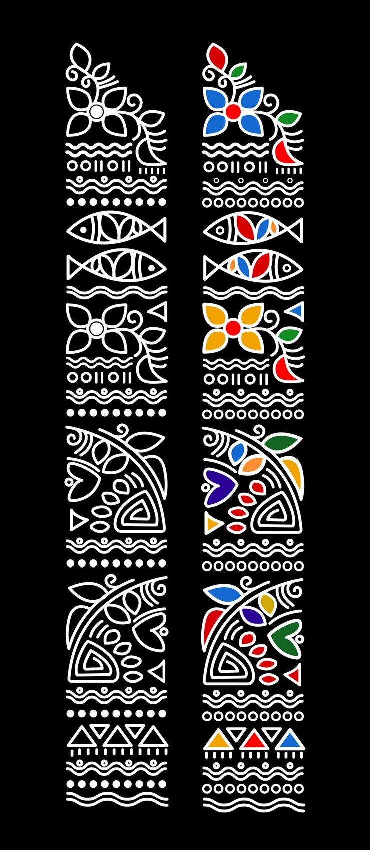 Arte culturale Vector Bangla
