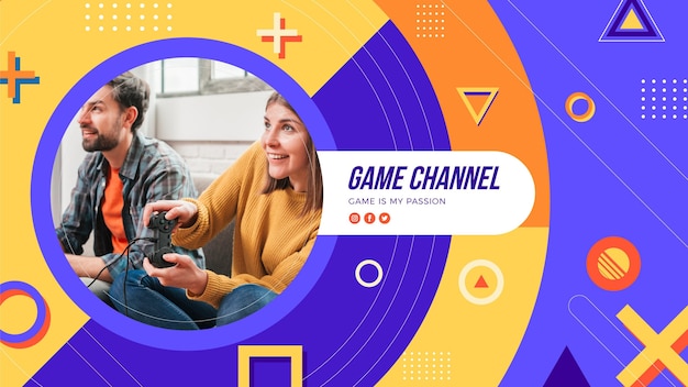 Arte del canale YouTube di giochi geometrici