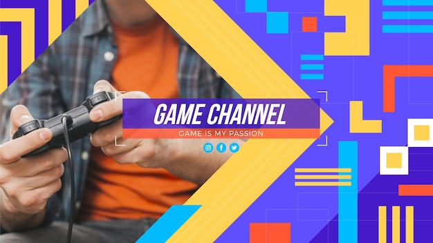 Arte del canale YouTube di giochi geometrici
