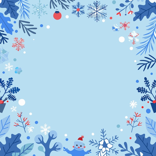 arte del telaio vettoriale invernale