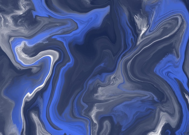 Arte fluida astratta creativa con effetto marmo liquido