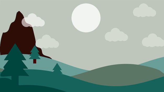 Arte illustrazione disegno sfondo simbolo elemento carta da parati natura concetto di paesaggio