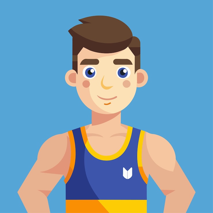 Vettore assistente personale illustrazione vettoriale stile piatto personaggio professionale