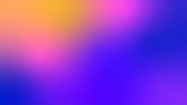 Astratto di vettore sfocato sfondo sfumato di colore brillante