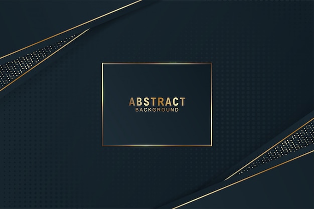 Astratto elegante sfondo geometrico scuro