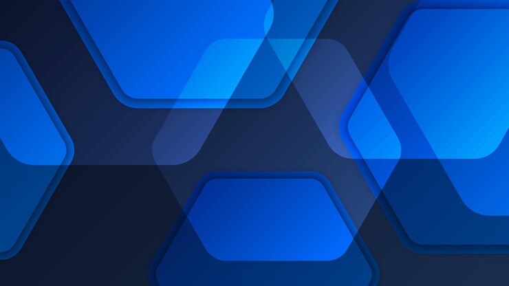 Vettore astratto moderno sfondo blu e nero disegno di illustrazione vettoriale per presentazione banner copertina web volantino carta poster carta da parati trama diapositive rivista e powerpoint