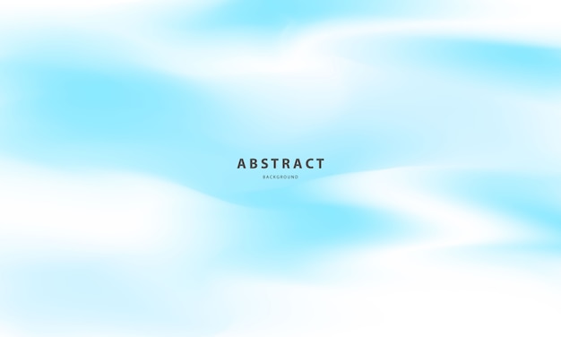 Astratto sfondo blu sfumato Concetto di ecologia