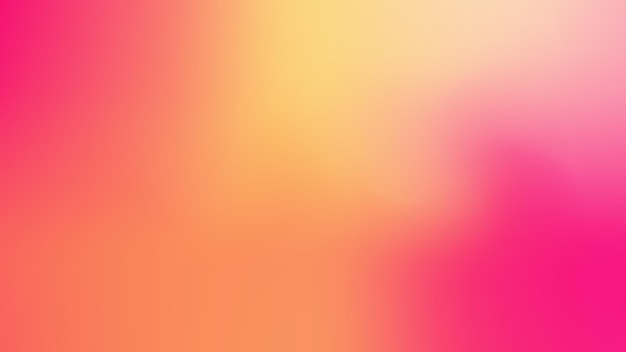 astratto sfondo sfumato rosa e giallo con texture liscia e sfocata per la progettazione grafica