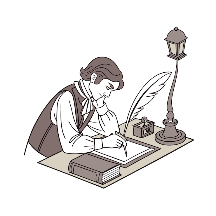 Vettore attività di un uomo nella vita quotidiana e in ufficio o sul posto di lavoro illustrazione vettoriale di personaggi di cartoni animati