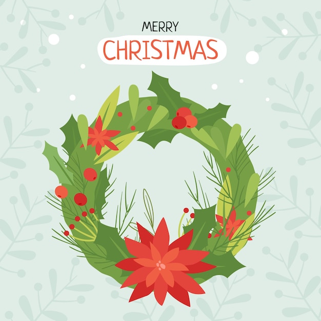 Auguri di Natale corona