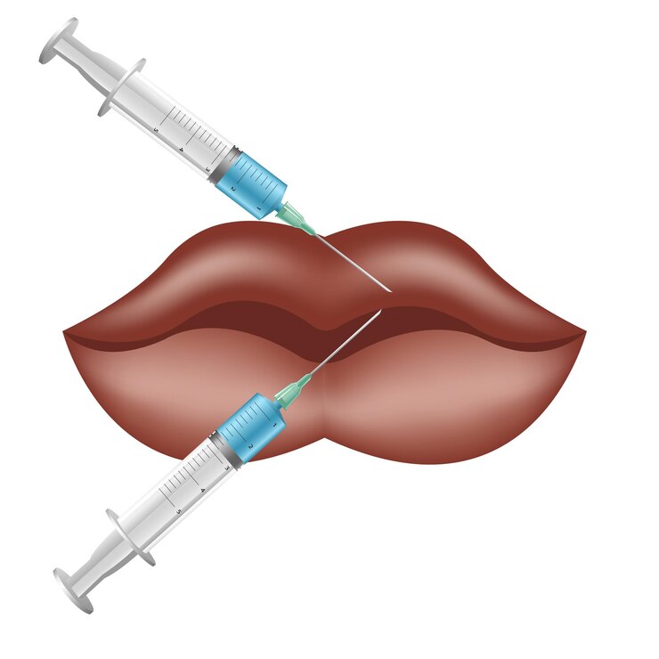 Vettore aumento e correzione delle labbra iniezioni di riempimento delle labbra acido ialuronico
