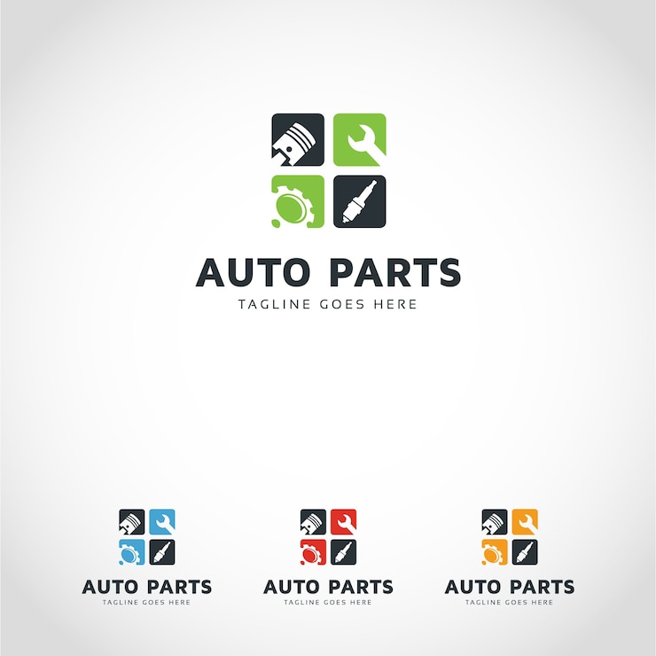 Vettore auto_parts logo