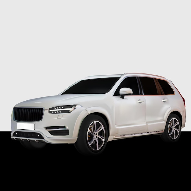 auto SUV vettoriale moderna