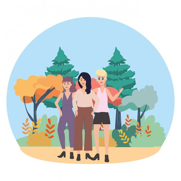 Avatar del design della moda femminile