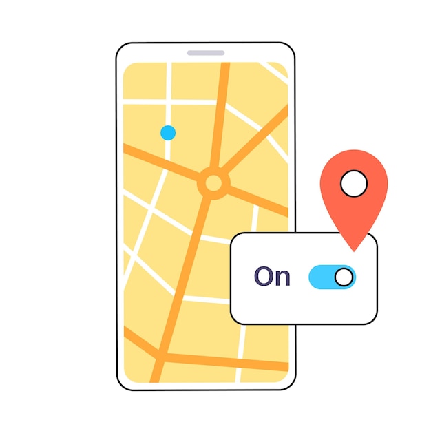 Azionamento del GPS