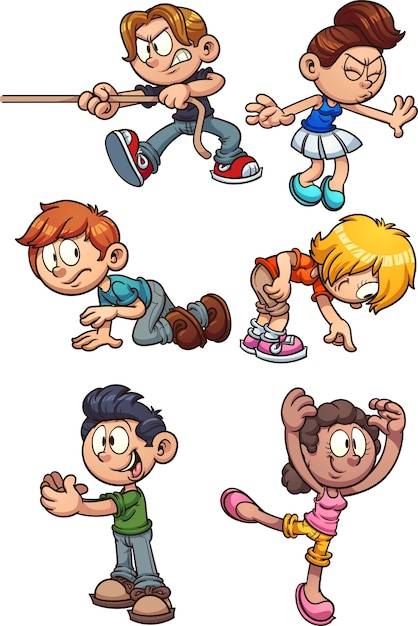 azioni per bambini