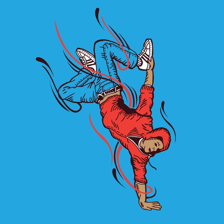 Vettore b - boy style