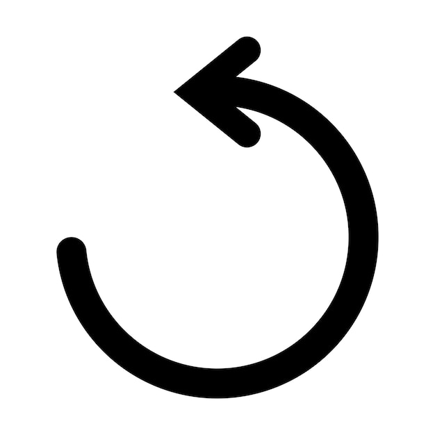 back icon modello di illustrazione vettoriale