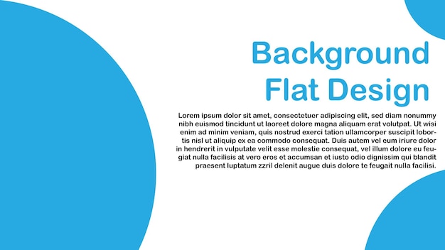 Backgraound Design piatto Sfondo Design Sfondo del sito Web e pacchetto di atterraggio