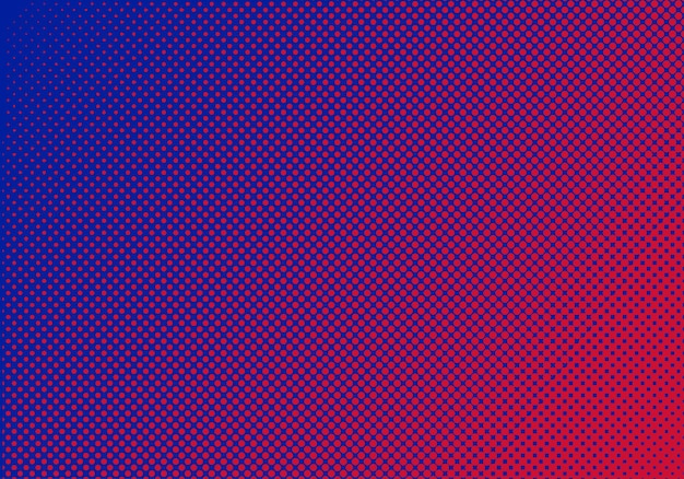 background blu e rosso scuro con file vettoriale di effetto a mezza tonalità