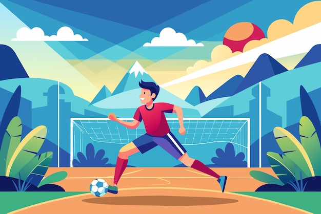 background sportivo di futsal