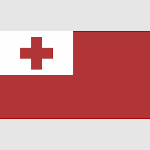 Bandiera del paese del Tongo
