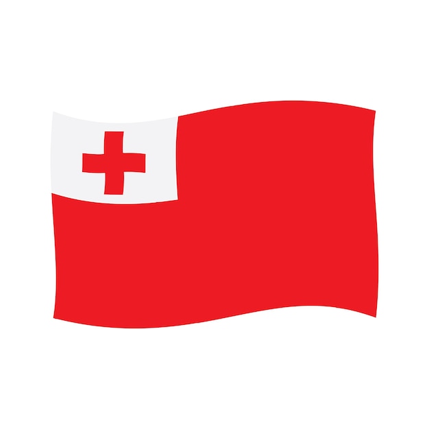Bandiera del paese delle Tonga