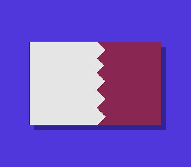 bandiera del Qatar