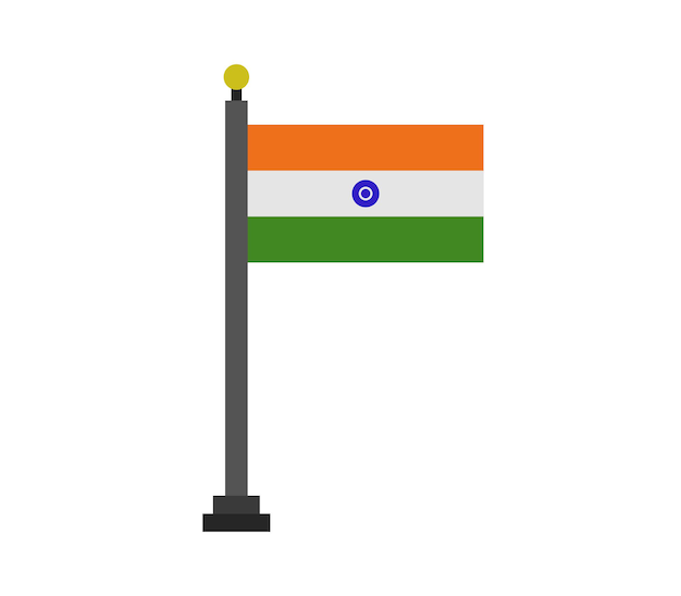 Bandiera dell&#39;India
