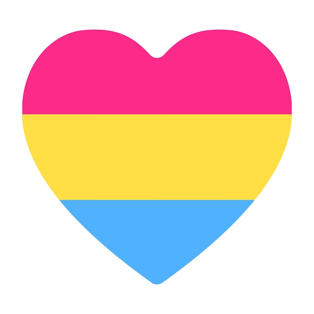 Bandiera dell'orgoglio pansessuale Bandiera LGBT