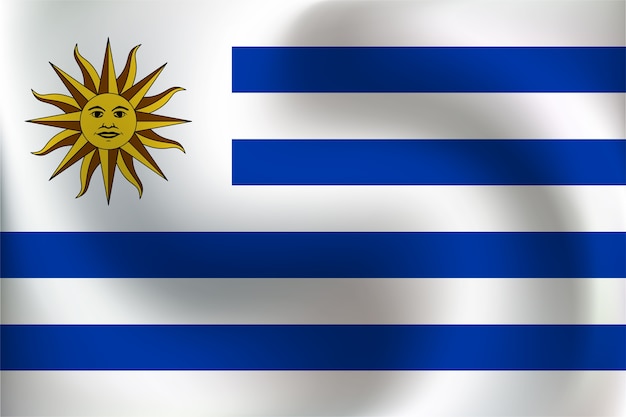 Bandiera dell&#39;Uruguay