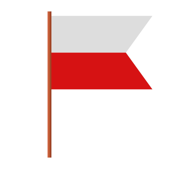 Bandiera della Polonia