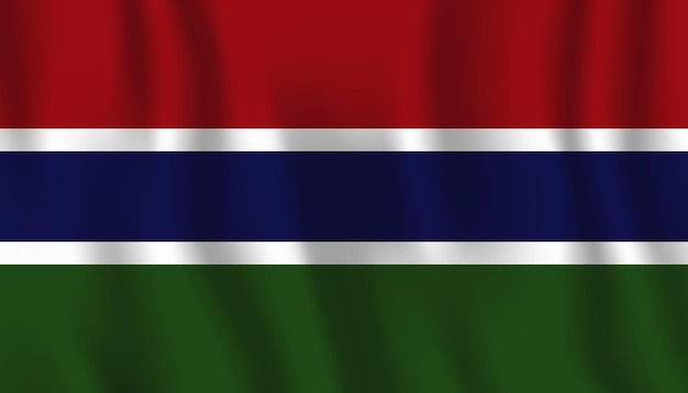 Bandiera della repubblica della gambia