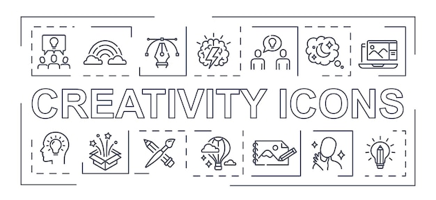 Banner della linea di creatività