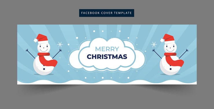 Banner design con tema natalizio