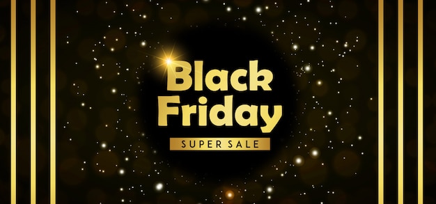 Banner di Black Friday di vettore