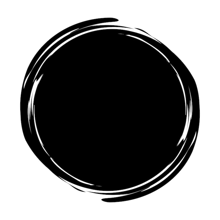 Vettore banner di inchiostro
